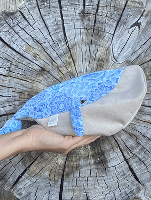 Estuche ballena azul “m”