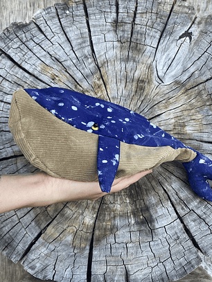 Estuche ballena azul “m”