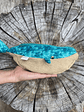 Estuche ballena azul “s” -  Agua turquesa  - Miniatura 2