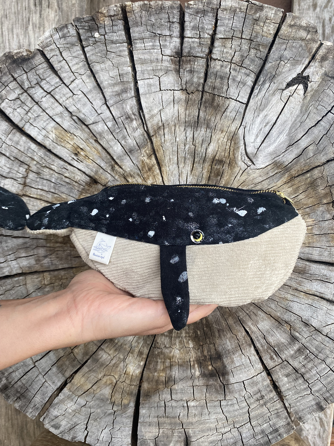 Estuche ballena azul “s” - Pinturita 1