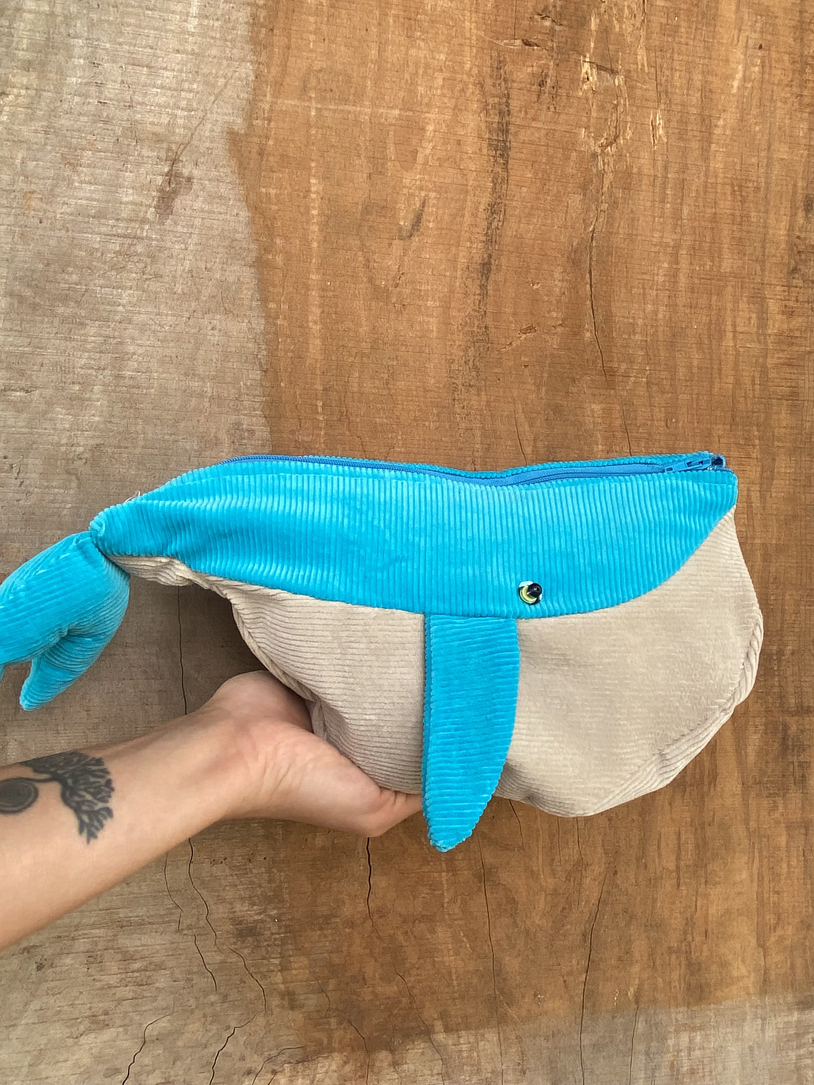 Estuche ballena azul “L”- Cotele calipso 1