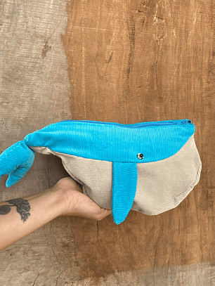 Estuche ballena azul “L”- Cotele calipso