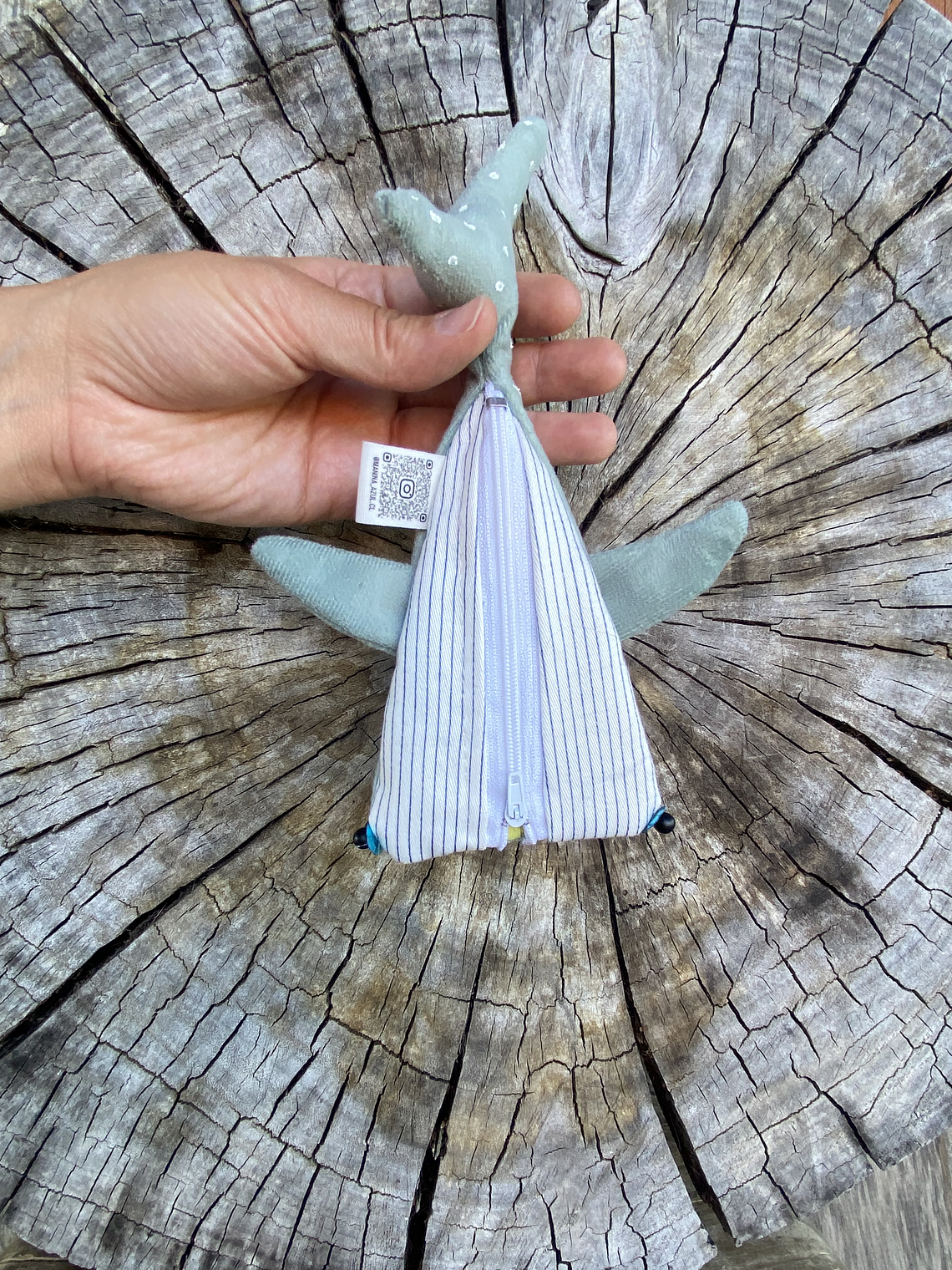 Monedero Tiburón ballena - Verde agua 3