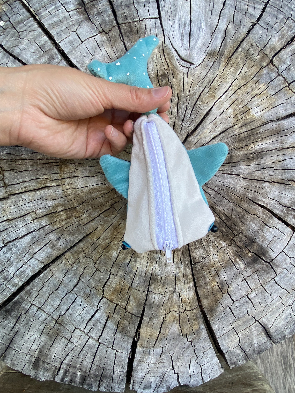 Monedero Tiburón ballena - Turquesa 3