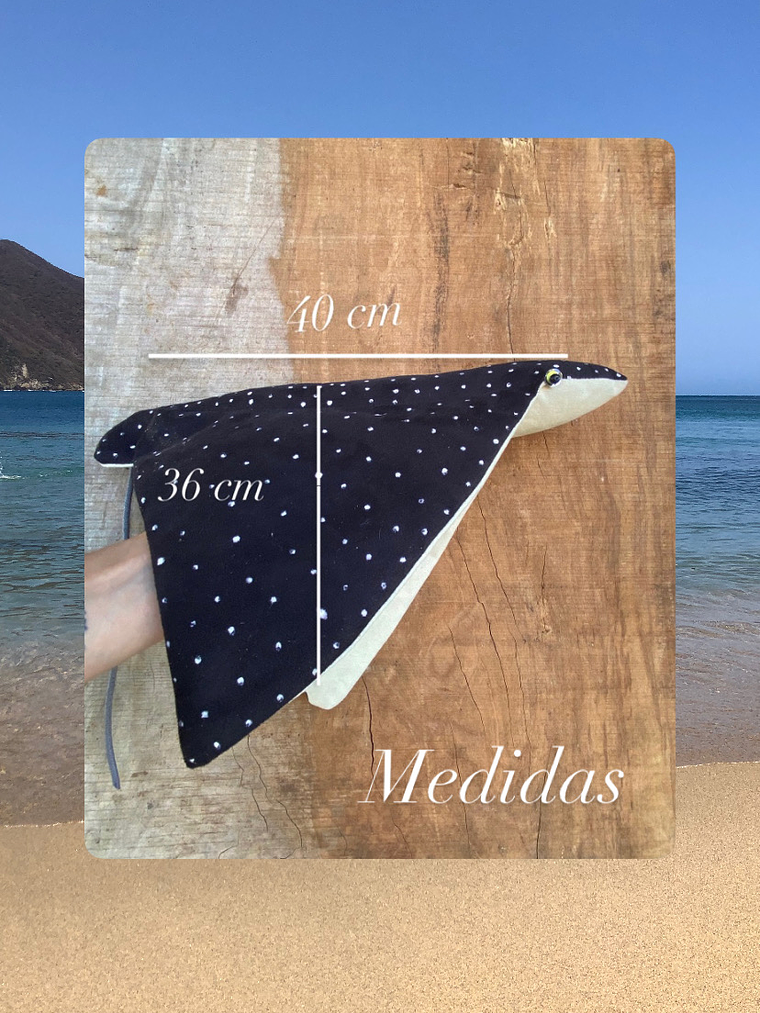 Peluche Mantarraya gigante “m” 2