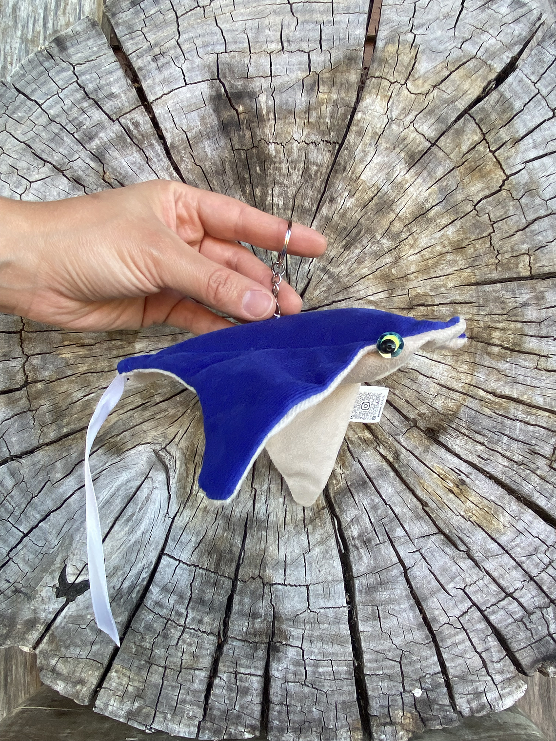 Mantarraya gigante “s” - Azul 1