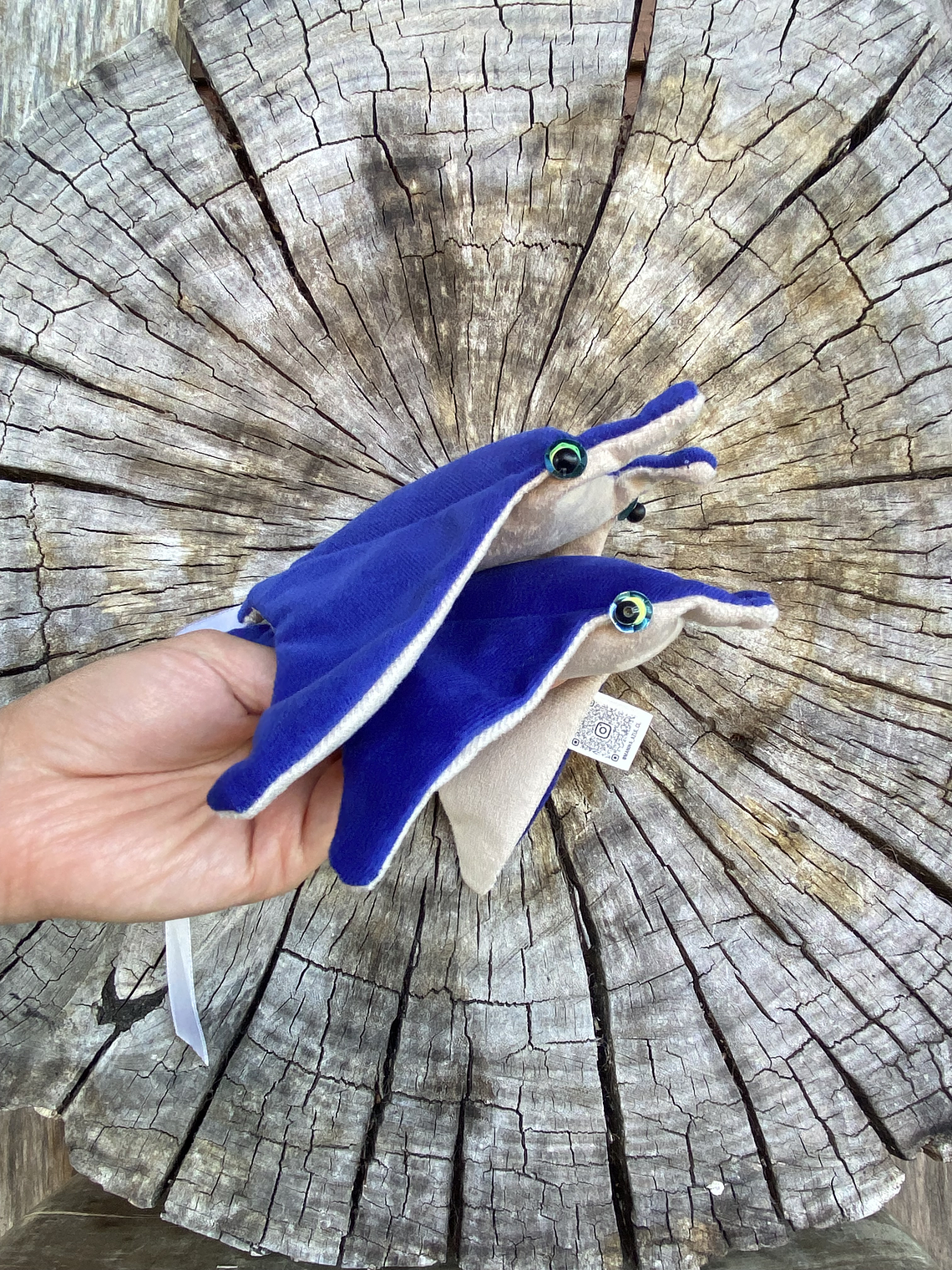 Mantarraya gigante “s” - Azul 2