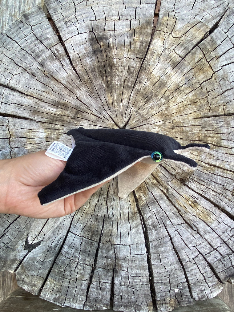 Mantarraya gigante “s”- Negra 1