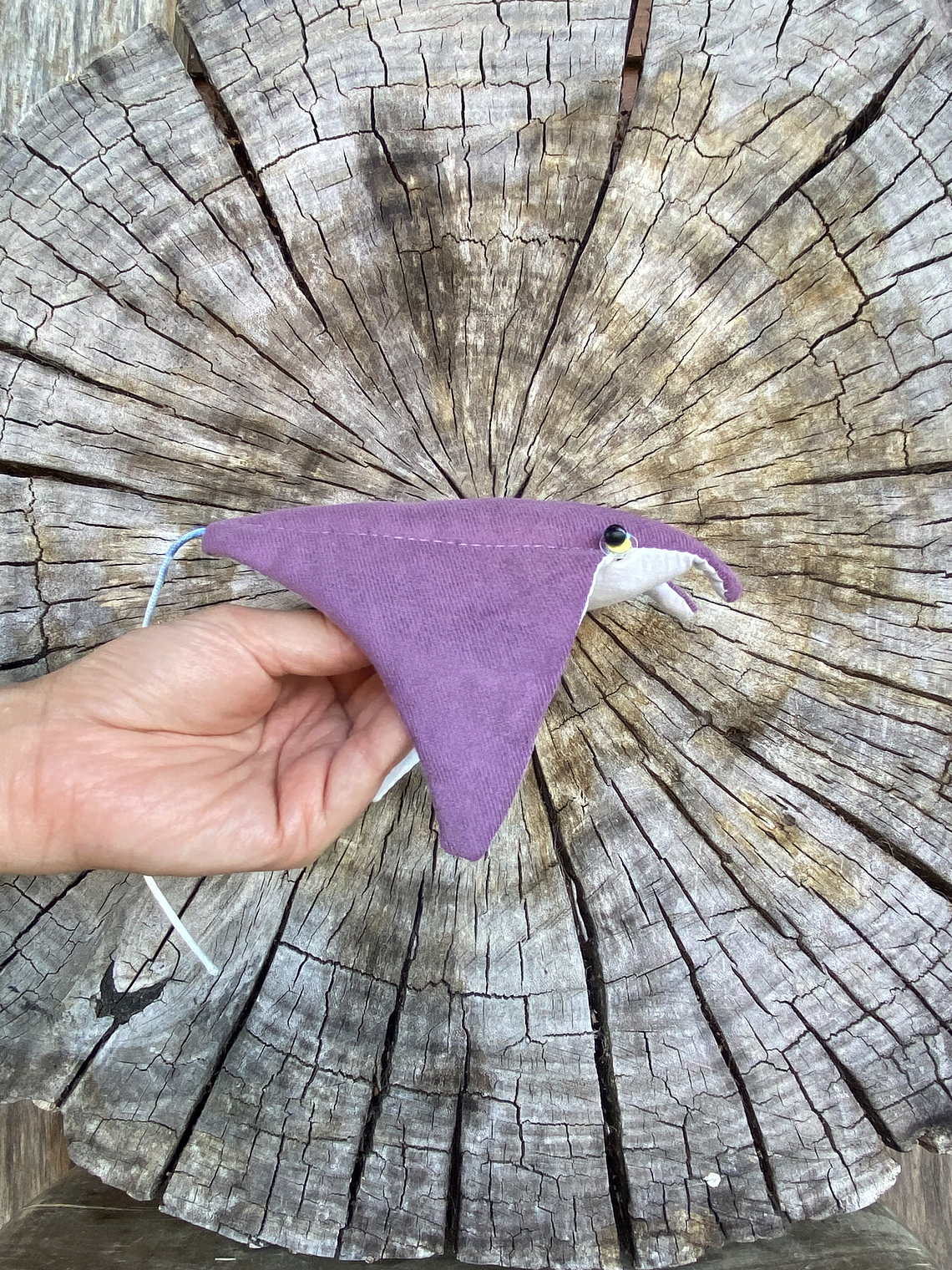 Mantarraya gigante “s”- Morado 1