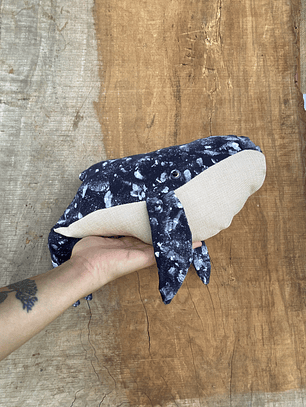 Peluche Ballena azul “M” - pinturita