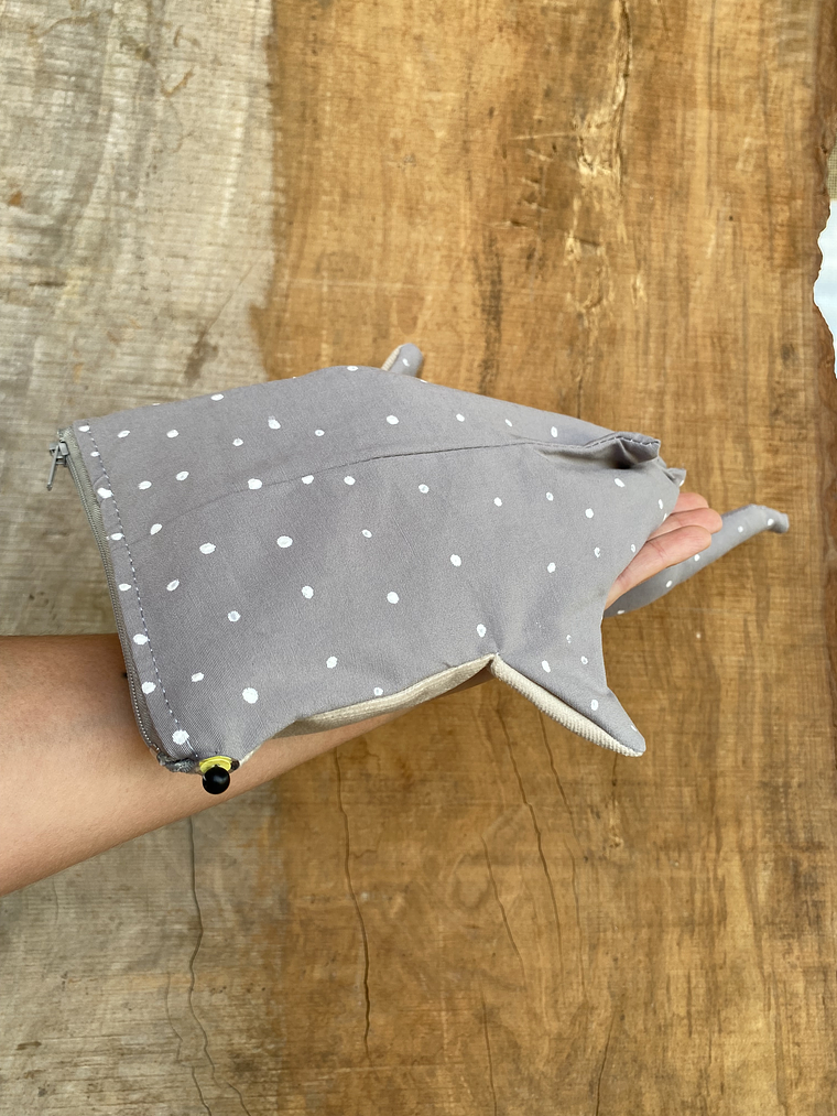 Estuche Tiburón ballena - Gris 2