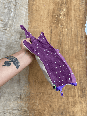 Estuche Tiburón ballena - Morada