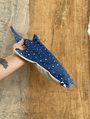 Estuche Tiburón ballena - jeans 