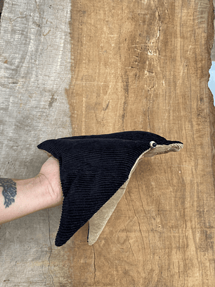 Guatero de semilla mantarraya gigante-Negra 