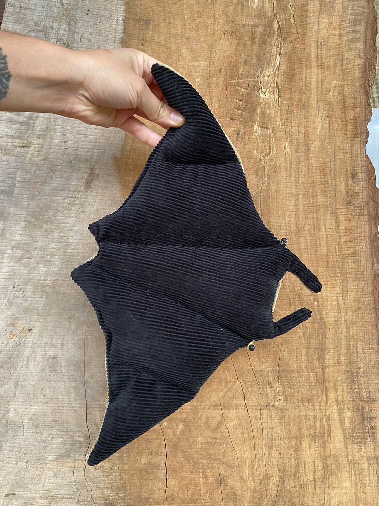 Guatero de semilla mantarraya gigante-Negra  2