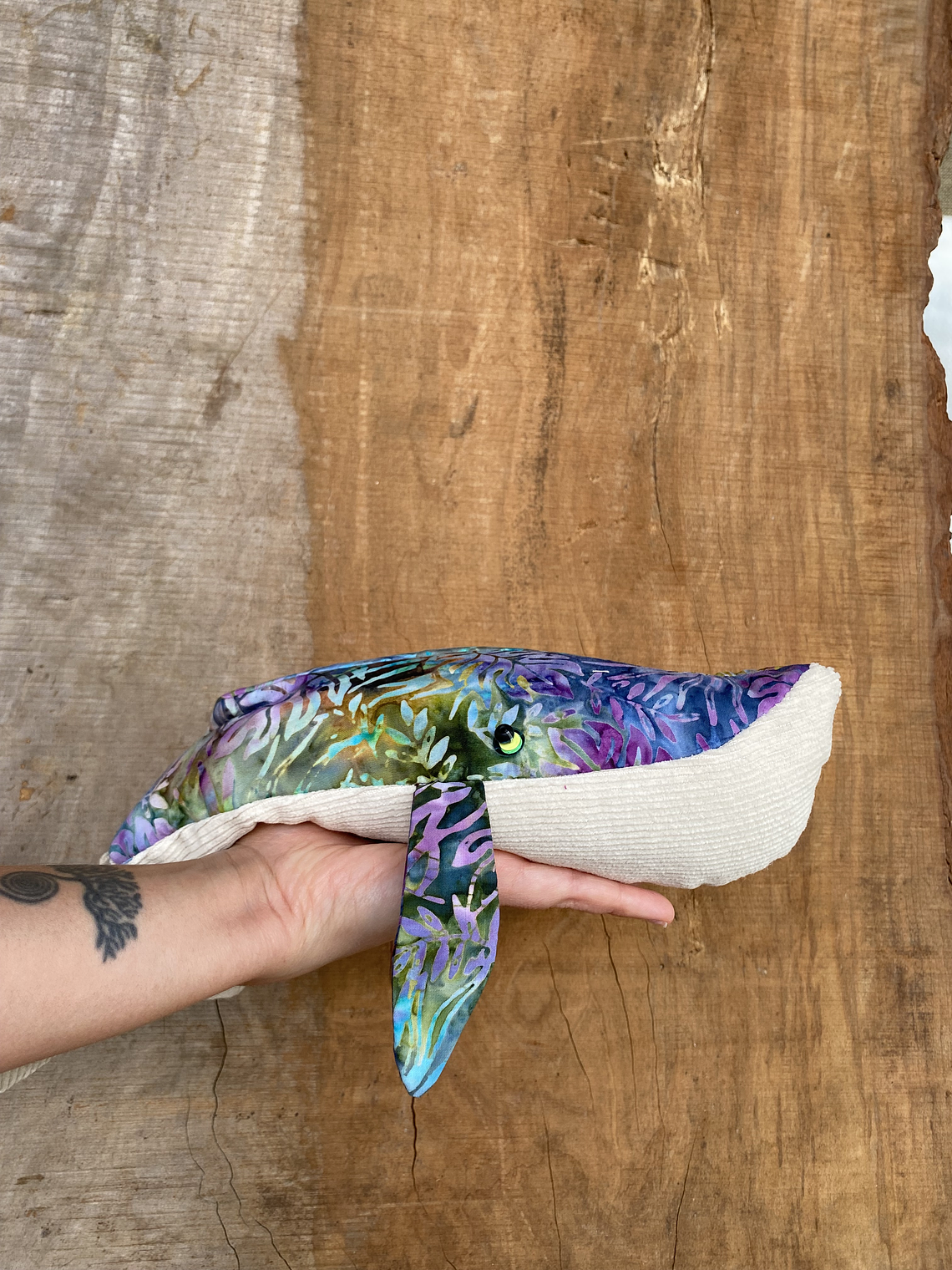 Guatero de semilla Ballena azul- Tonos morados  1