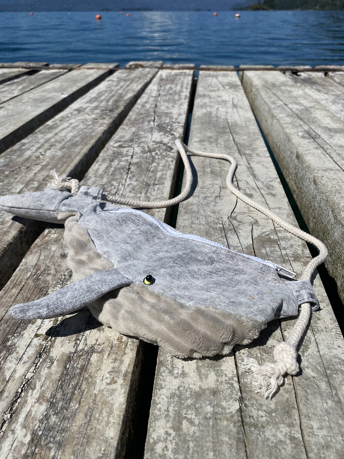 Cartera ballena - Jeans gris 3