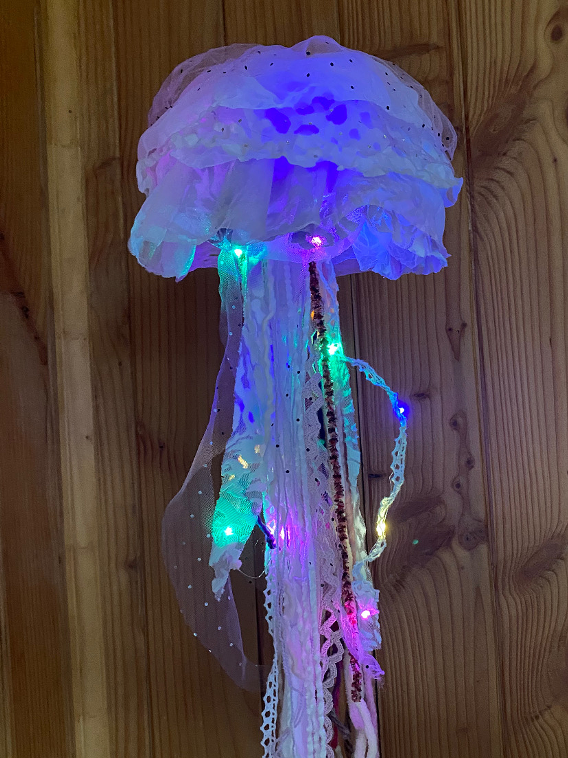 Lámpara medusa “m” - Lila 1