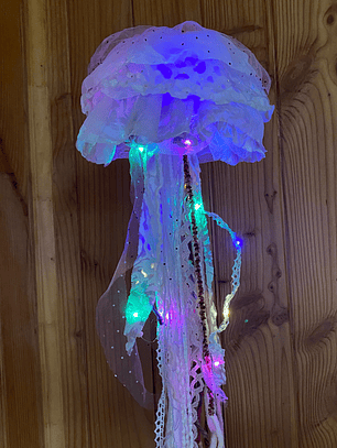 Lámpara medusa “m” - Lila