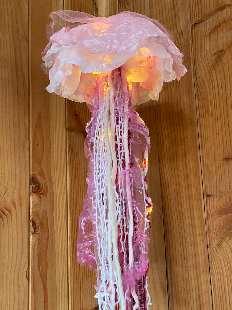 Lámpara medusa “m” - Rosa 2