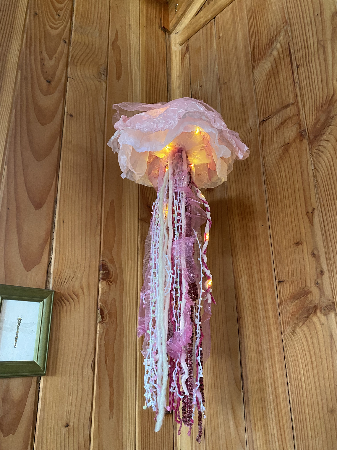 Lámpara medusa “m” - Rosa 1