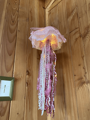 Lámpara medusa “m” - Rosa