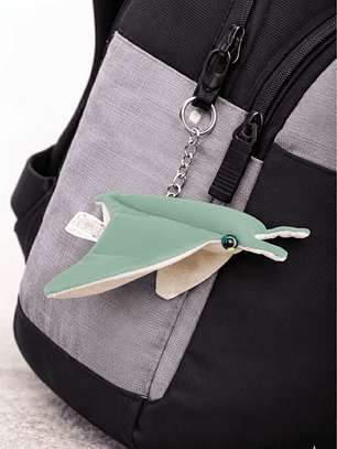 Mantarraya gigante “s”- Verde agua