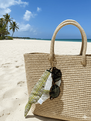 Porta lentes- estampado verde 