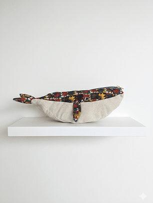 Estuche ballena azul “s”- Étnica 