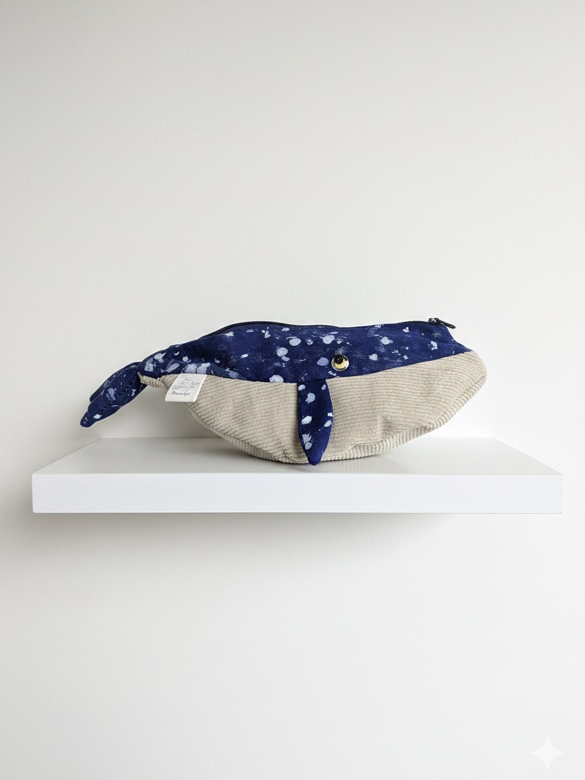 Estuche ballena azul “s” - pinturita azul 1