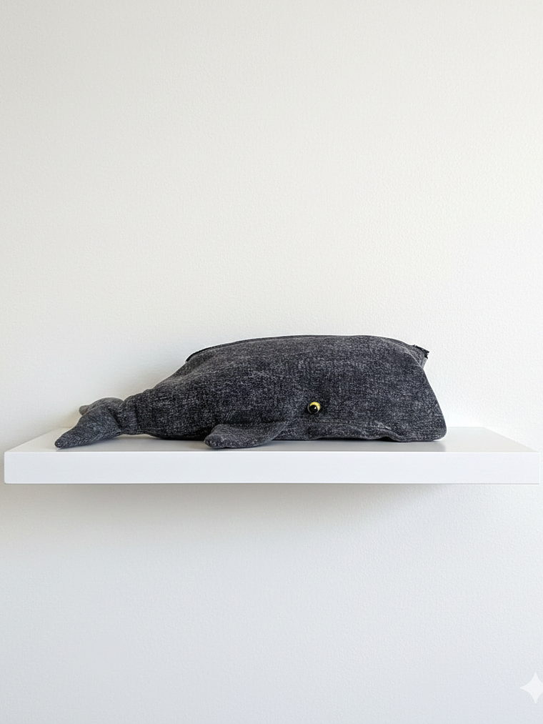 Estuche cachalote - gris oscuro 1