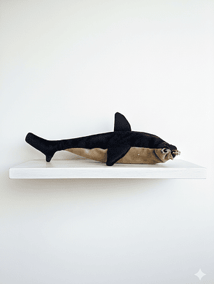 Estuche Tiburón martillo negro 