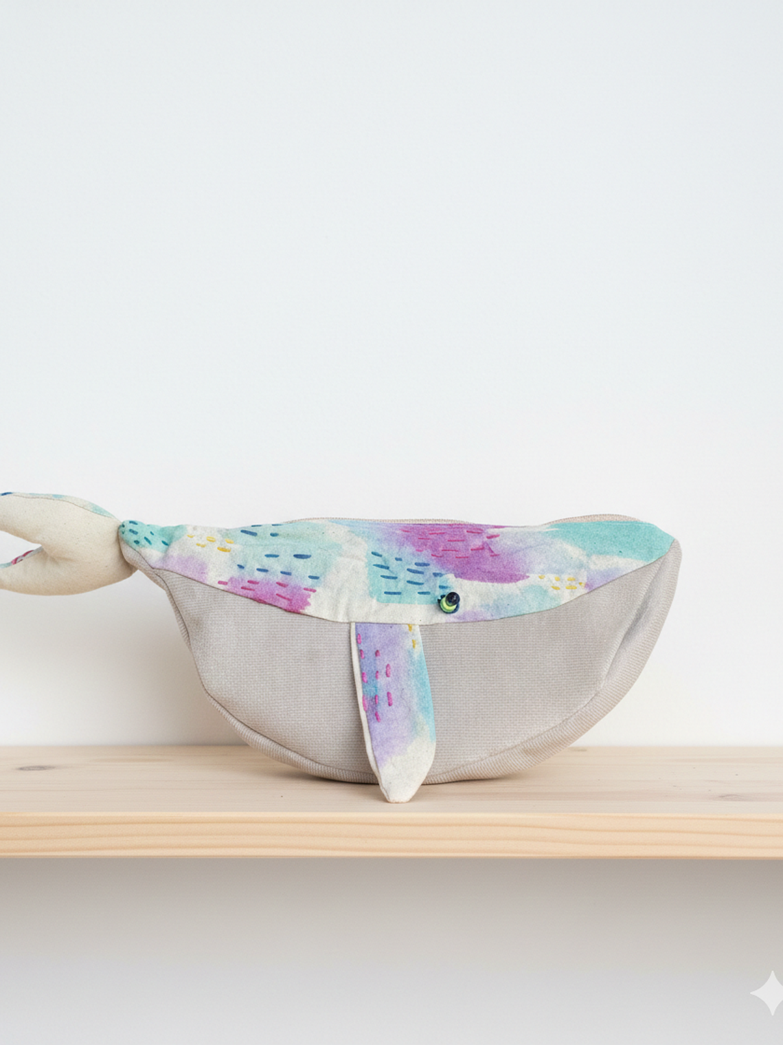 Estuche ballena azul “m” 2