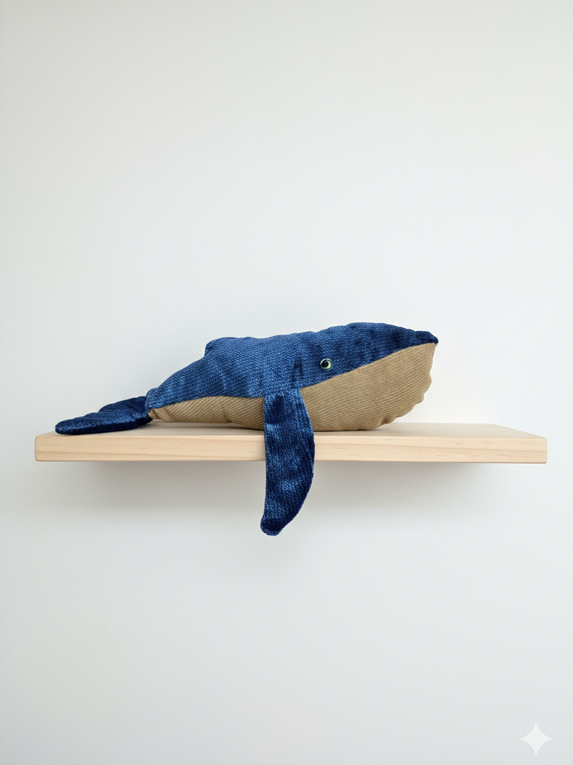 Peluche Ballena azul “S”- Azul plush  1