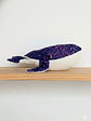 Peluche Ballena azul “S” - Estampado morado - Miniatura 1