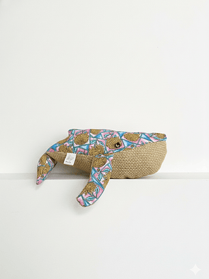 Peluche Ballena azul “S” - flores 🌸