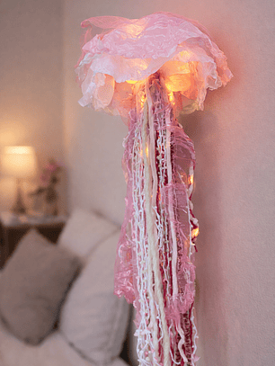 Lámpara medusa “m” - Rosa