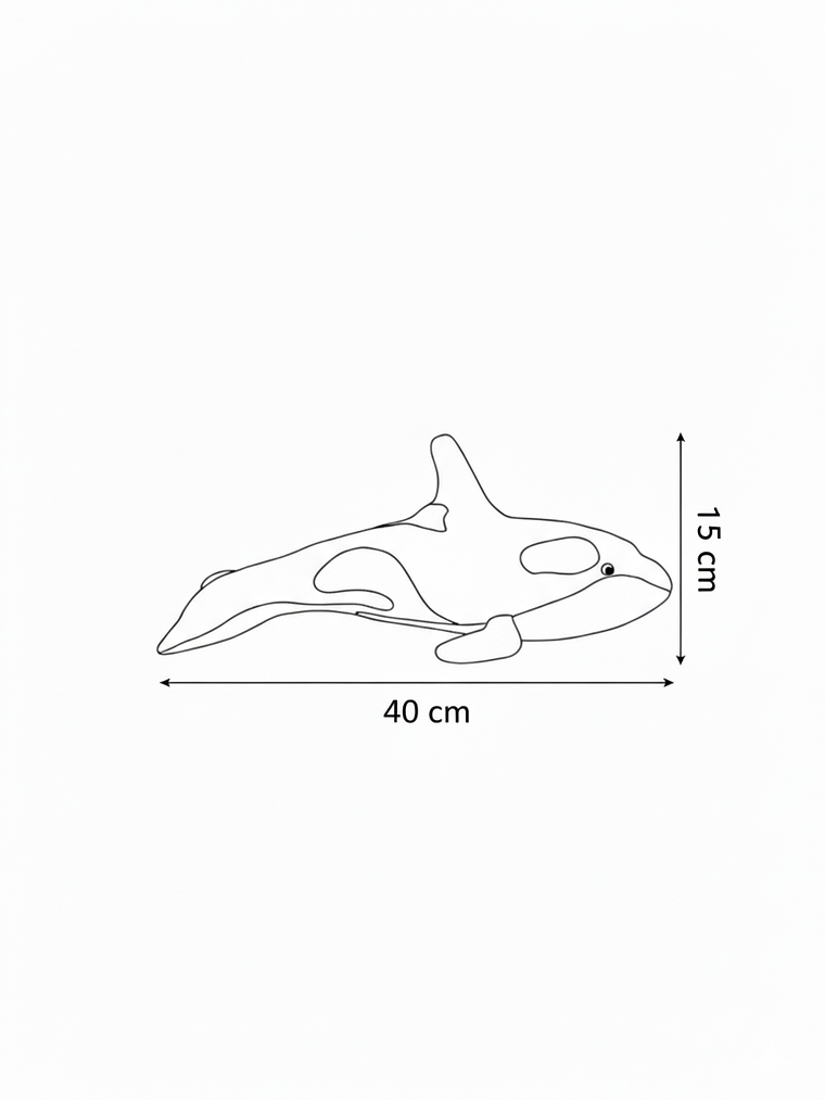 Peluche orca - Calipso 2