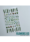 Stickers colección "Flowers"