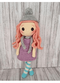 Kit Amigurumi de Lulú Pastel, diseño de Made With Love Crochet