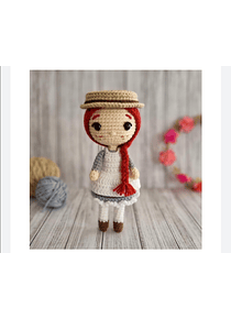 Kit Amigurumi básico de Anne, diseño de Made With Love Crochet 