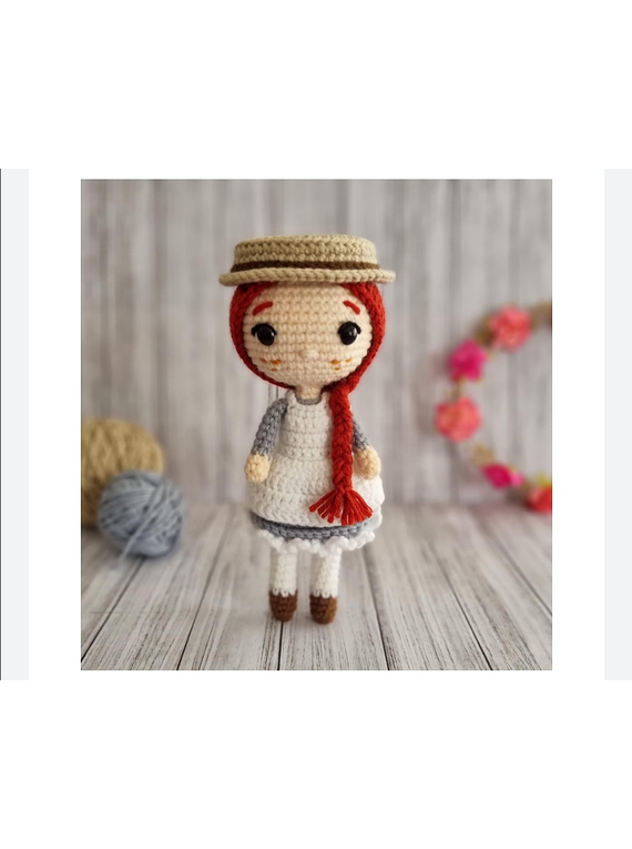 Kit Amigurumi básico de Anne, diseño de Made With Love Crochet 