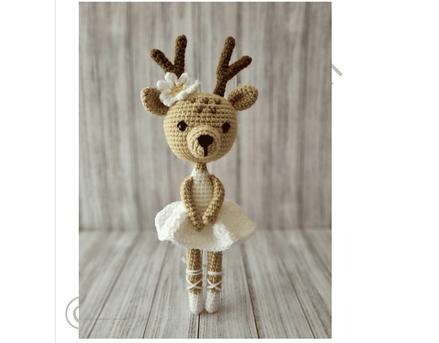 Kit Amigurumi básico de Daisy, diseño de Made With Love Crochet  