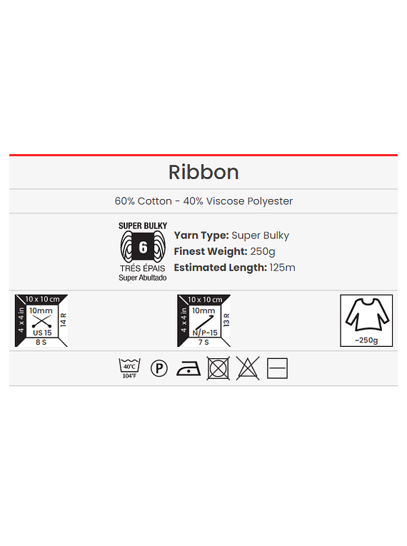Ribbon YarnArt 250 grs.