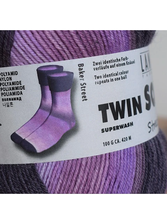 Twin Soxx Lang Yarn 100 grs para 2 calcetas