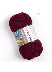 Super Merino YarnArt 100 grs. - 300 mts.  - 999 Claret