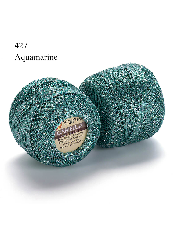 Camellia 25 grs. Glittery Lace YarnArt