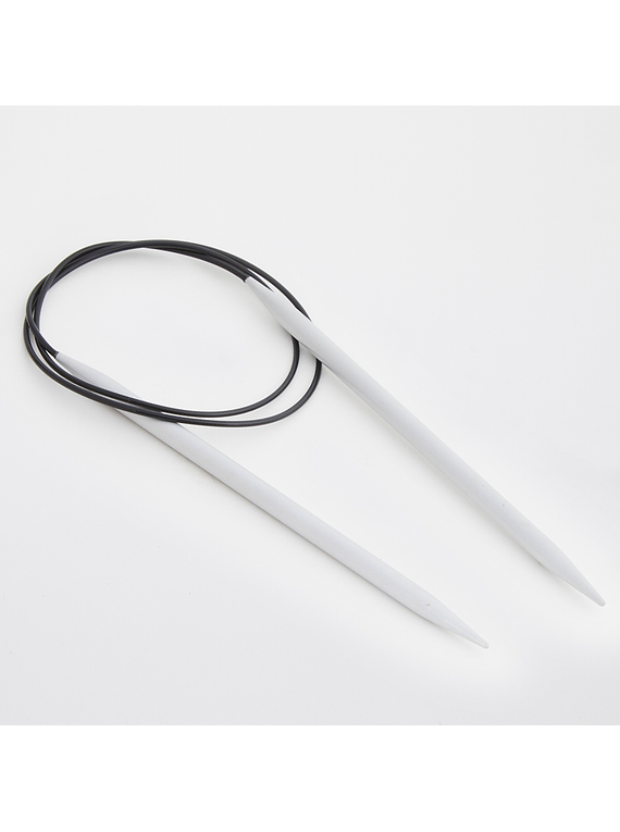 Palillo Circular fijo 80 cm Basic Aluminium KnitPro