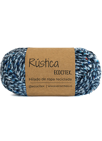 Lana textil Rústica 100 grs. Ecocitex - Azul&#x2F;Celeste