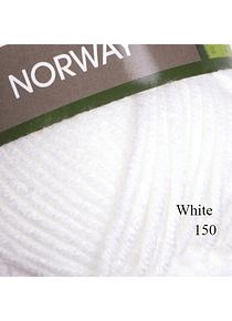 Norway 100 grs grosor Bulky YarnArt - White 150